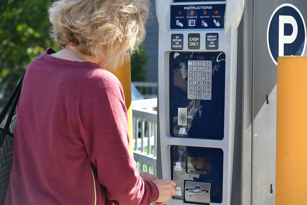 borne de paiement parking